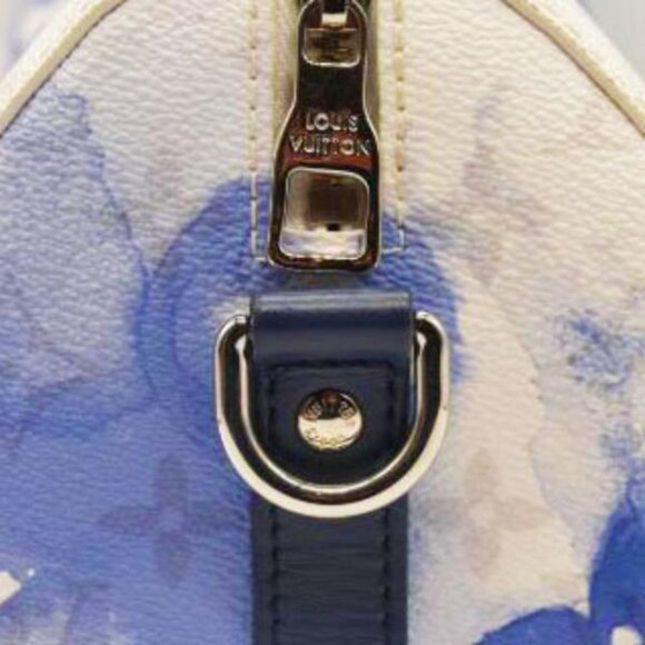 LOUIS VUITTON Monogram Watercolor City Keepall Blue  DR0281 - Picture 11 of 16